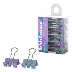 Energy Save ErichKrause Manga paper clips, 19 mm, assorted (in a pet box of 10 pcs.) 62067