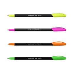 ErichKrause Neo® Stick Accent 0.7 ballpoint pen, Super Glide Technology, ink color blue (in a box of 50 pcs.) 55386