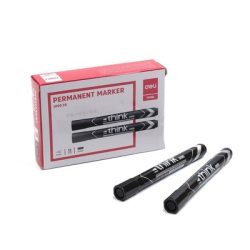 Permanent marker (black), Deli EU10020