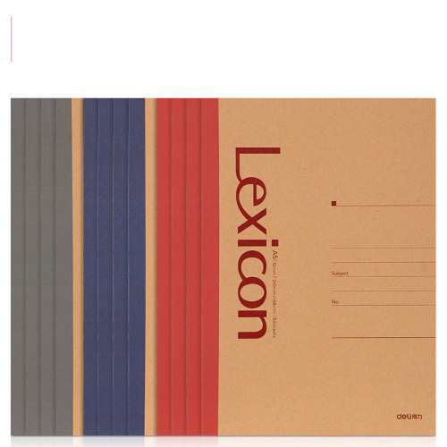 A5 notebook, 50L Deli 23210 A5 notebook, 50L Deli 23210