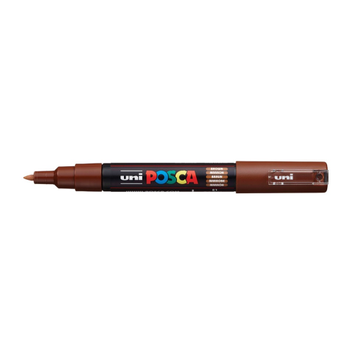 Маркер UNIBALL POSCA 0.7 Marking Pen Brown N