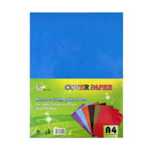 A4 blue binding cardboard