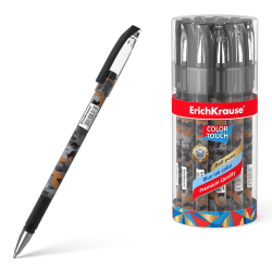 Ballpoint pen ErichKrause ColorTouch Stick Rough Native 0.7, ink color blue (in a tube of 24 pcs.) Ballpoint pen ErichKrause ColorTouch Stick Rough Native 0.7, ink color blue (in a tube of 24 pcs.)