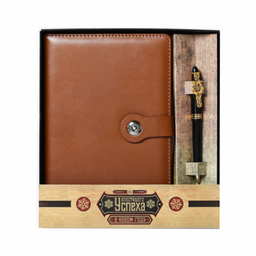 The diaries are in a gift box. Two colors (100 sheets)-2