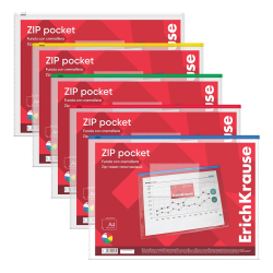 Zip-пакет пластиковый ErichKrause PVC Zip Pocket, A4, прозрачный (в пакете по 12 шт.) 2935 Zip-пакет пластиковый ErichKrause PVC Zip Pocket, A4, прозрачный (в пакете по 12 шт.) 2935