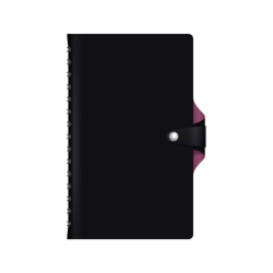 The diary of UNDATED 128l A5f toners.The VIVELLA BICOLOUR Lasse block is two-colored.Black/lilac strap The diary of UNDATED 128l A5f toners.The VIVELLA BICOLOUR Lasse block is two-colored.Black/lilac strap