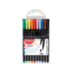 Ручка фетровая Maped 10 цветов Ручка фетровая Maped 10 цветов
